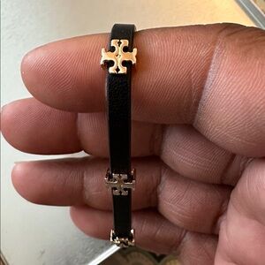 Women’s Black and gold Tory Burch bracelet